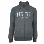 AFTER Hunt Hoodie med Dragkedja - Gr