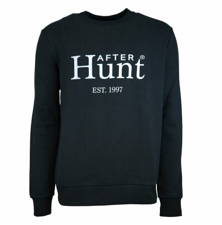 AFTER Hunt Sweater Rund Hals - Svart